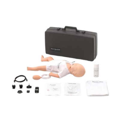 Laerdal Resusci Baby QCPR met luchtweghoofd